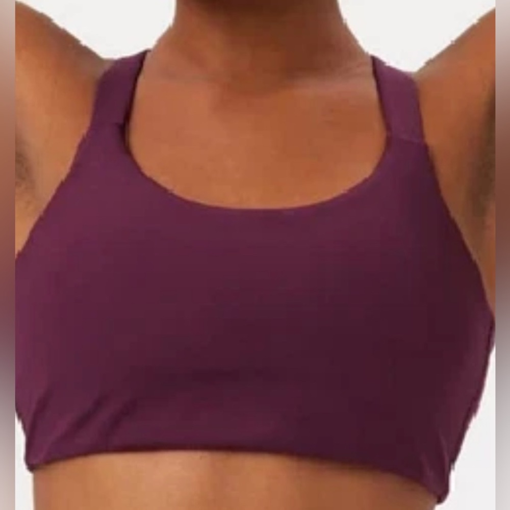 Girlfriend Collective| LouV-Back Bra- Plum